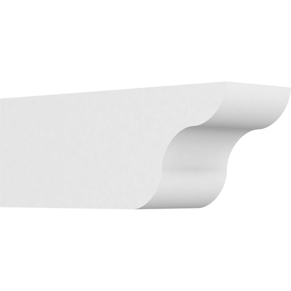 Ekena Millwork Standard Carmel Architectural Grade PVC Rafter Tail, 5"W X 6"H X 16"L RFTP05X06X16CAR - main